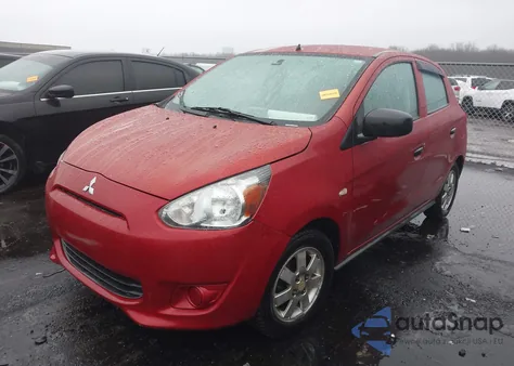 2014 Mitsubishi Mirage De from USA, damaged, VIN ML32A3HJ8EH005169